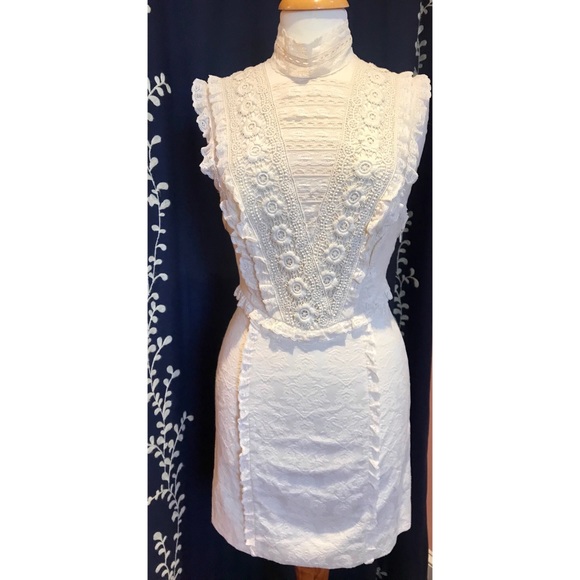 Free People Dresses & Skirts - Cream lace Free People boho dress size 2
